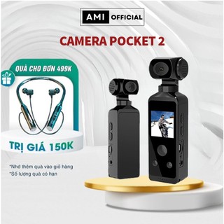 Camera Pocket 2 4K thể thao, đa dạng chức năng, máy ảnh mini cảm biến chất lượng cao bảo hành 12 tháng Ami official