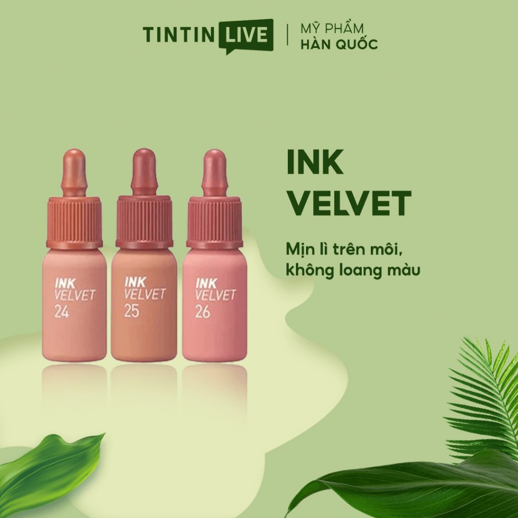 Son Ink Velvet lì lên màu cực chuẩn bản mới