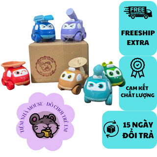 Đồ chơi chạy quán tính, xe cót xe công trình, xe quân sự mini đáng yêu dành cho bé