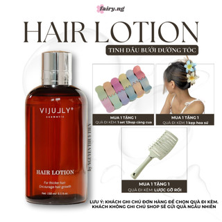 Tinh dầu bưởi Vijully kích mọc tóc nhanh dài và dày, giảm rụng tóc [15Oml - chính hãng 100%]