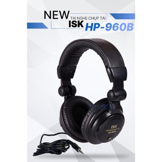 [Chuẩn Xịn] Tai Nghe Kiểm Âm ISK HP960B nghe nhạc, chơi game- chất lượng âm thanh chân thực - khởi nguồn mọi sáng tạo