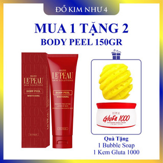 Peel da body le'peau, dưỡng da mờ thâm tặng 1 kem dưỡng da LE'PEAU