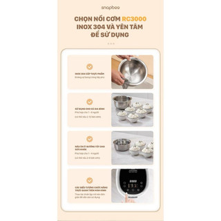 Nồi cơm tách đường 3L (Tương đương 1,5-1,8L nồi VN)