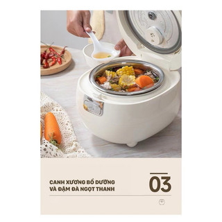 Nồi cơm tách đường 3L (Tương đương 1,5-1,8L nồi VN)