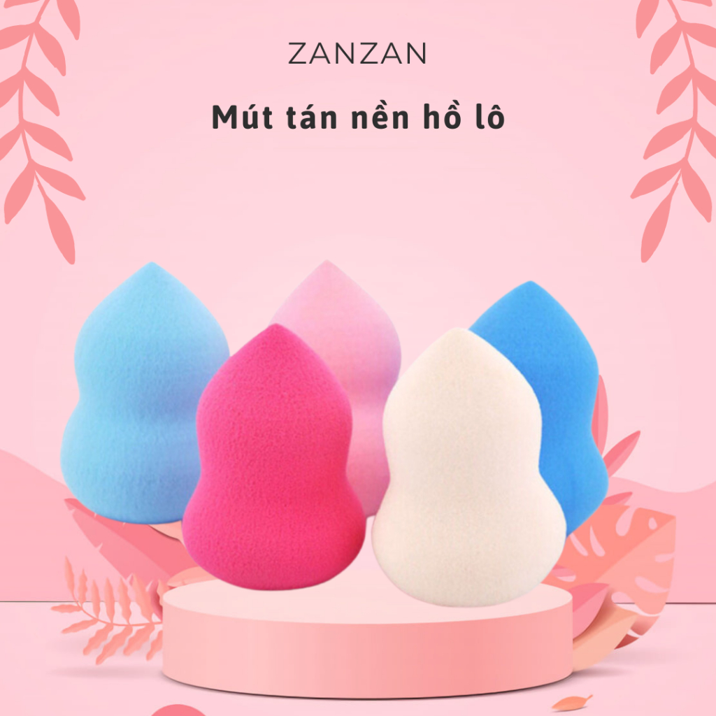 Mút tán nền hồ lô