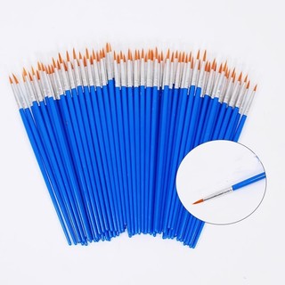 Chổi sơn - cọ vẽ xanh basic