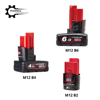 Pin chính hãng milwaukee m12 12v / bảo hành đổi mới trong vòng 1 năm