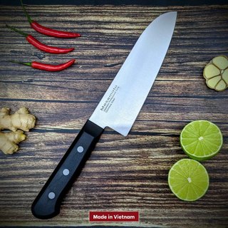 Dao làm bếp thái đa năng masamoto santoku165 - mk101