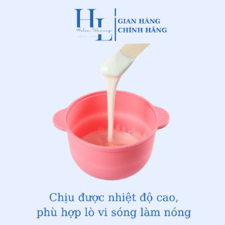[CHE TÊN] Chén Silicone Nấu Sáp Wax Lông Chống Dính HOLIN WAXING, Dễ Dàng Làm Sạch, Chịu Nhiệt Cao 1015