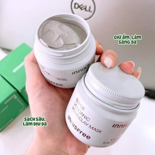 Mặt nạ đất sét Innis.free giúp se khít lỗ chân lông làm sạch mụn đầu đen