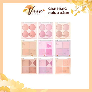  Bảng phấn má hồng 4 ô Dasique Blending Mood Cheek 