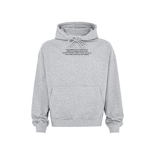Áo Hoodie Un Humain Màu Xám