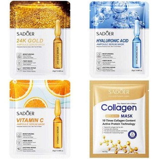 Mặt nạ dưỡng ẩm trắng sáng da cung cấp collagen