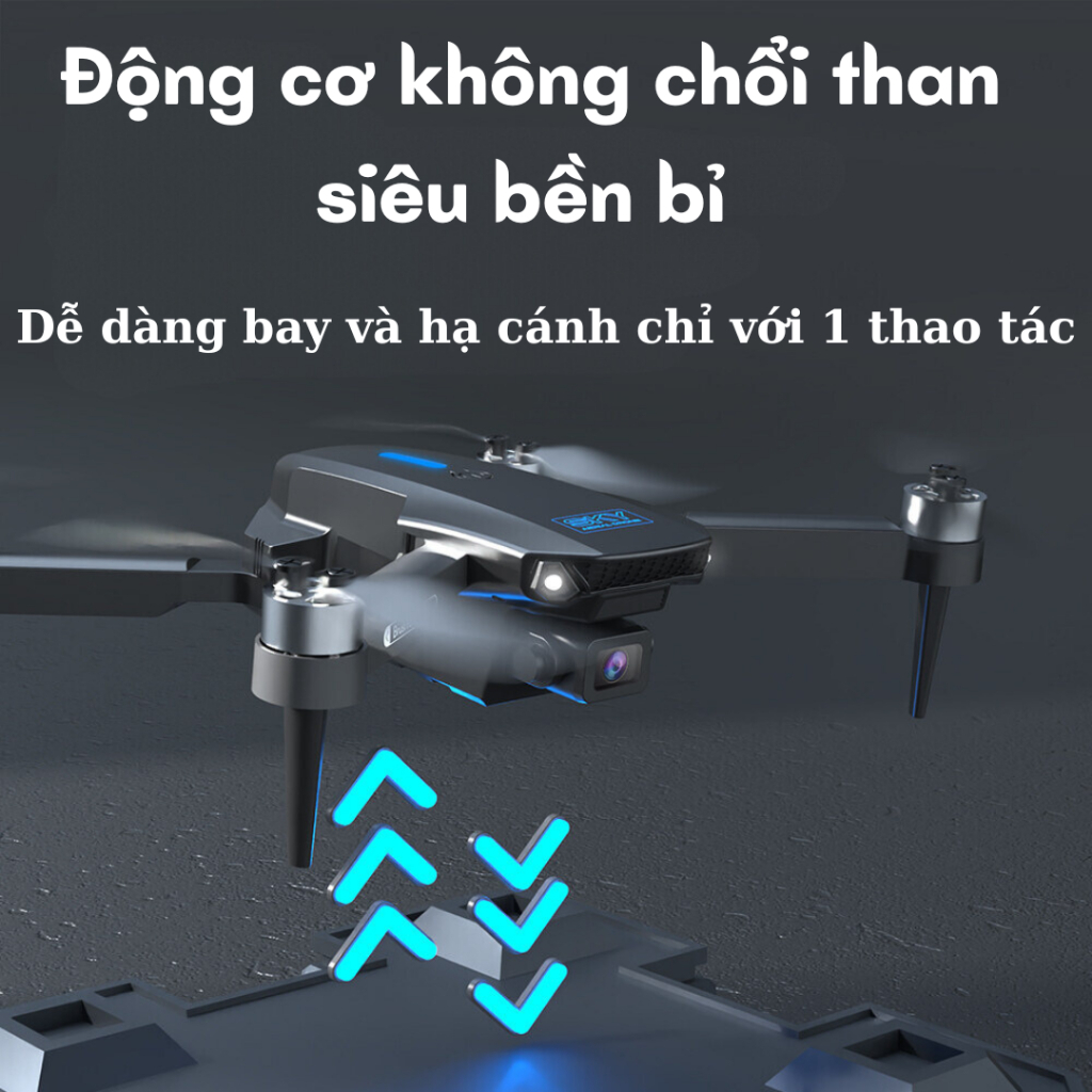 PIycam Mini, Flaycam Giá Rẻ, Máy Bay Không Người Lái E88 Max Camera Kép 4K Full HD Chế Độ Cảm Biến Tránh Va Chạm Tự Động | BigBuy360 - bigbuy360.vn