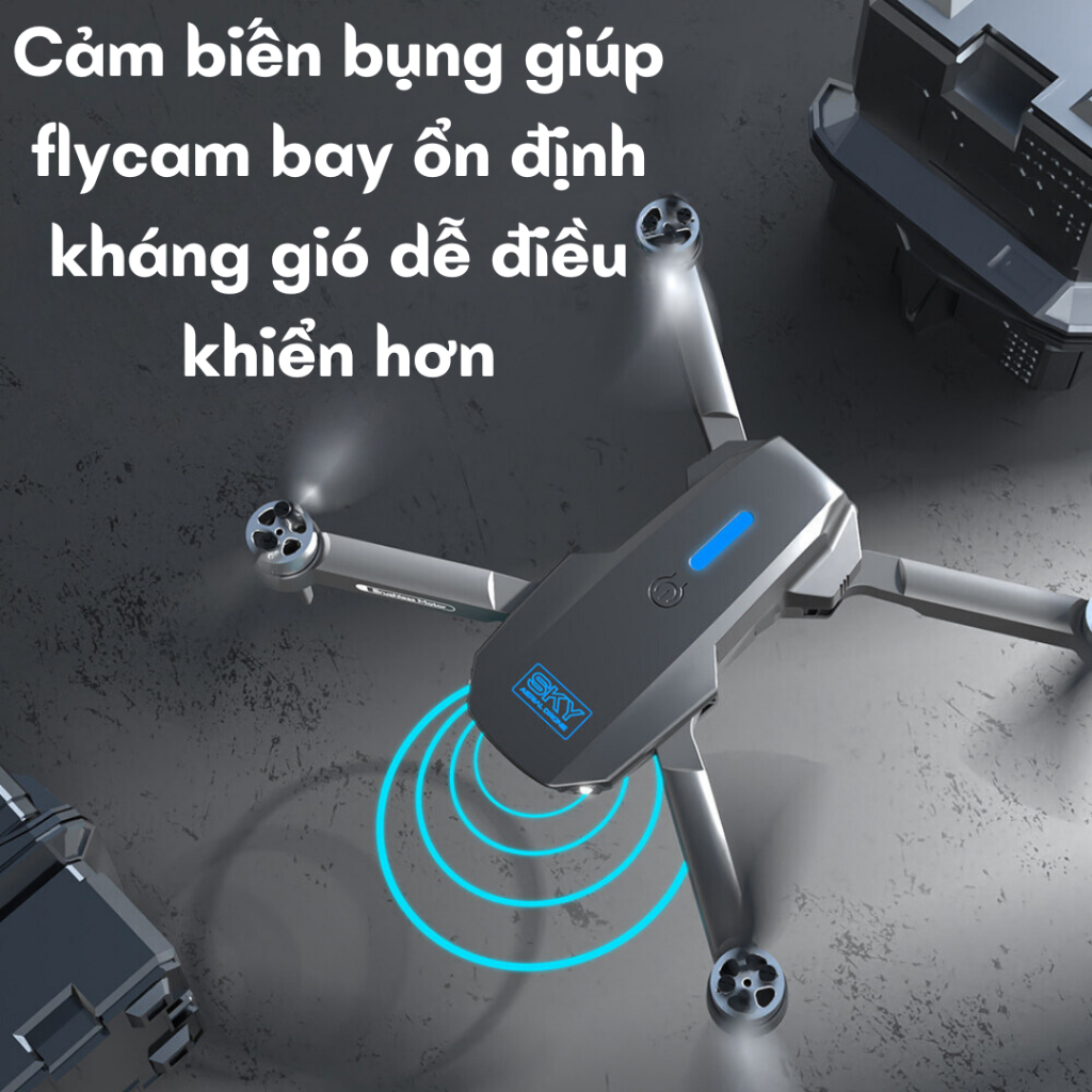 PIycam Mini, Flaycam Giá Rẻ, Máy Bay Không Người Lái E88 Max Camera Kép 4K Full HD Chế Độ Cảm Biến Tránh Va Chạm Tự Động | BigBuy360 - bigbuy360.vn