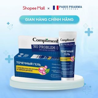 Gel chấm mụn sos compliment 25ml mờ thâm giảm mụn cấp tốc