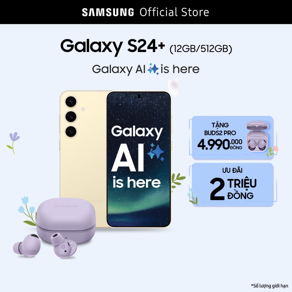 Điện Thoại Samsung Galaxy S24+ 12GB/256GB | BigBuy360 - bigbuy360.vn