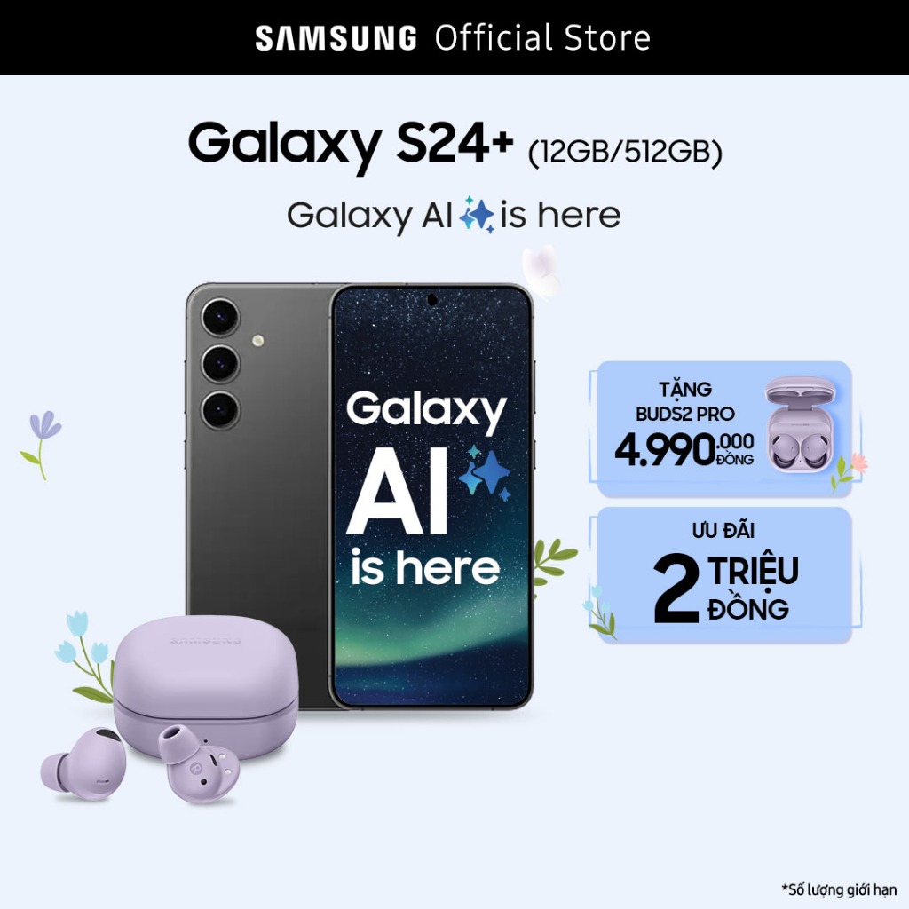 Điện Thoại Samsung Galaxy S24+ 12GB/256GB | BigBuy360 - bigbuy360.vn
