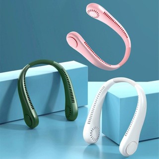 Quạt đeo cổ mini 3 chế độ gió sạc pin tích điện