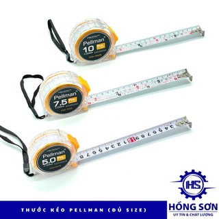 Thước kéo pellman cao cấp 5m 7.5m 10m đủ size