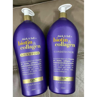 BỘ ĐÔI DẦU GỘI XẢ THICK & FULL BIOTIN COLLAGEN -750 ml