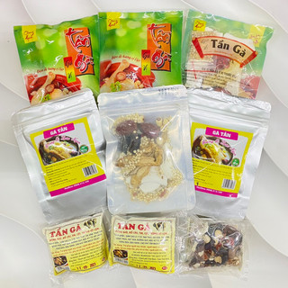 Gia vị thuốc bắc chung hạnh thảo mốc táo đỏ. hạt sen, ý dĩ, kỳ tử, tần gà, chân giò, bồ câu gói 100g