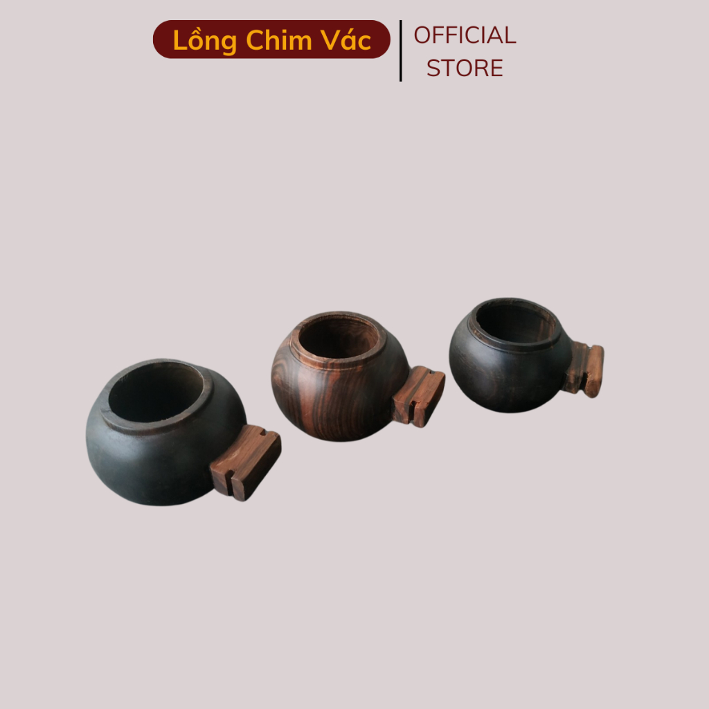 Cóng gỗ mun đẹp