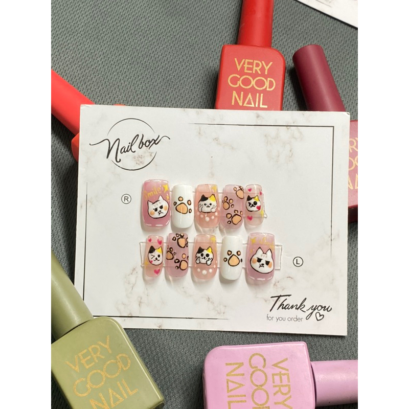 Nailbox Hàn Quốc kitty tinh nghịch H06