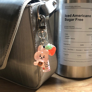 Keyring soju dâu Hàn 🍓🍶