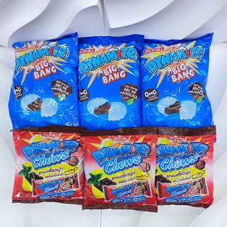 Kẹo dynamite bigbang - kẹo bạc hà nhân socola - kẹo chew 3 viên dynamite thái lan