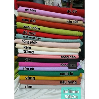 Bố linen/Linen gân 50k/m