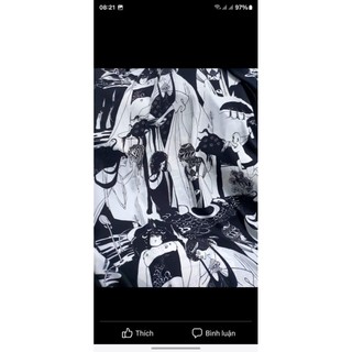 Lụa mango họa tiết Medusa 35k/m