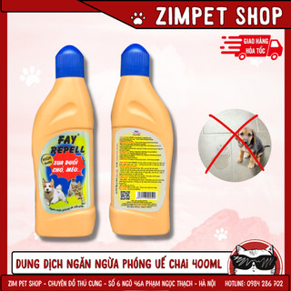 Thuốc hỗ trợ xua đuổi chó mèo không đi bậy Fay Repell - chai 200ml - Fay ngăn chặn phóng uế