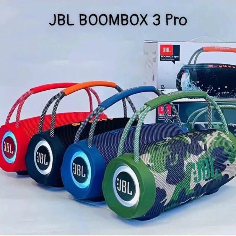 Loa Boombox 3 pro có tay xách , âm thanh