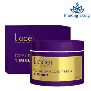Chính hãng - Kem ủ tóc phục hồi 1 phút LACEI (hấp dầu Lacei) 300ml