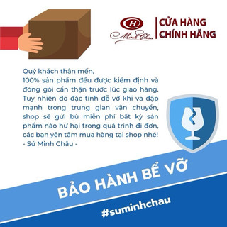 Đĩa tiêu D01 sứ Minh Châu