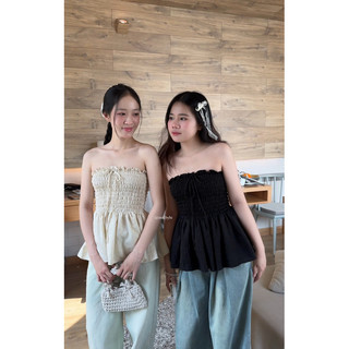 𝐄𝐈𝐇𝐄𝐘 𝐓𝐎𝐏 | 𝐦𝐢𝐫.𝐛𝐲𝐡𝐢 | áo quây linen tưng gỗ hàn mùa hè