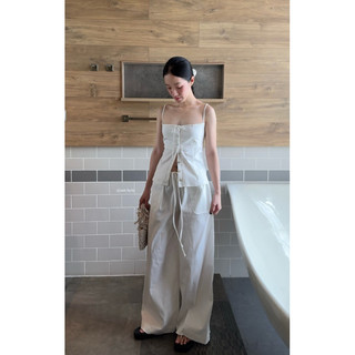 𝐁𝐋𝐀𝐍𝐂 𝐏𝐀𝐍𝐓𝐒 | 𝐦𝐢𝐫.𝐛𝐲𝐡𝐢 |Quần linen tưng lưng thun