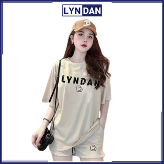 Set đồ nữ LYNDAN chất cotton khô dày dặn. bộ đồ nữ cộc tay