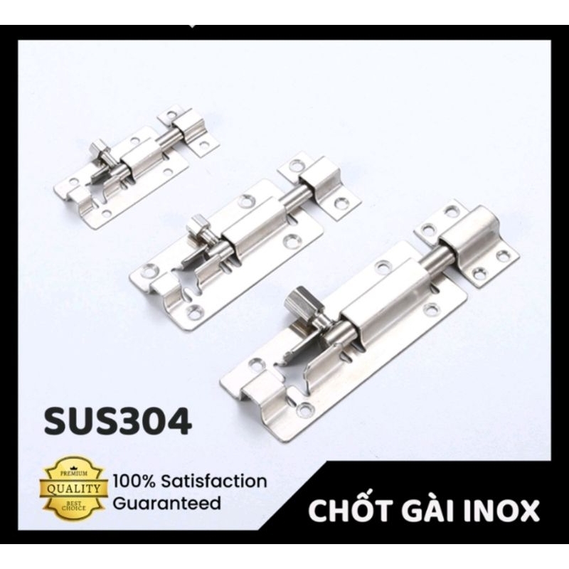 CHỐT GÀI CỬA 100% INOX