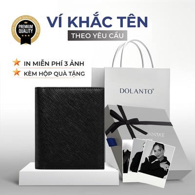 Ví da DOLANTO BRAND® Basic Saffiano Wallet