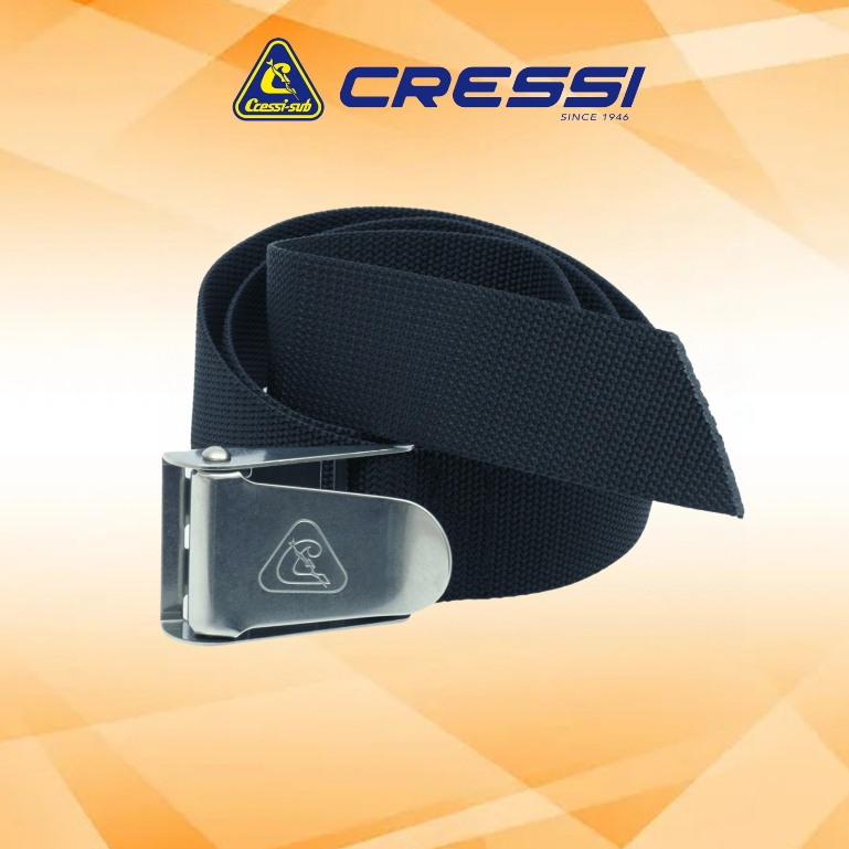 DÂY ĐEO CHÌ CRESSI GOZO NYLON WEIGHT BELT BLACK