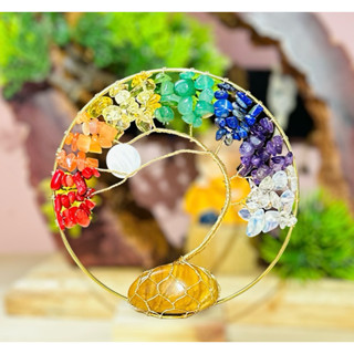 CÂY SỰ SỐNG-TREE OF LIFE CITRINE PHONG THUỶ (sp để bàn từ thạch anh)