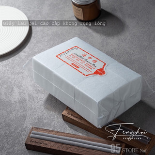Giấy lau gel nail , loại xịn không rụng lông