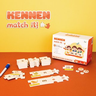 Puzzle học chữ và đánh vần Tiếng Việt - Kennen Match it