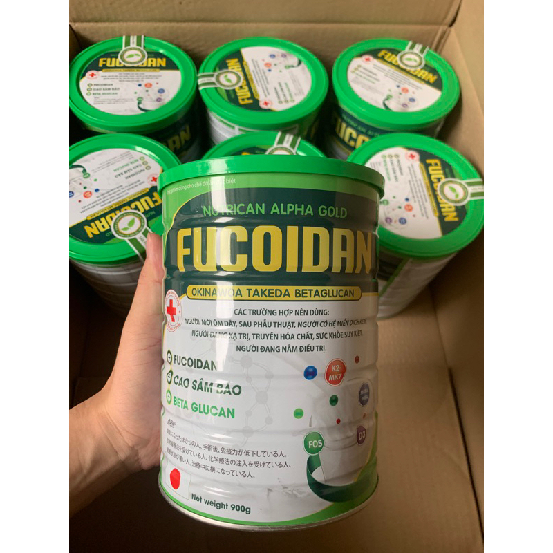 Nutrican alpha gold FUCOIDAN SỮA non 900s