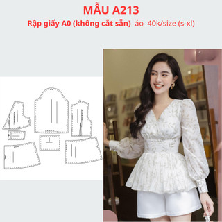 Rập giấy a0 áo a213