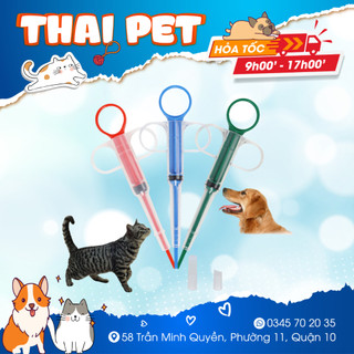 Bộ nạp thuốc cho thú cưng , chó mèo Ống bơm xi lanh hỗ trợ chó mèo uống thuốc - sữa - nước