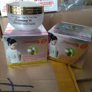 Kem body trắng da sammy thai cừu 120g