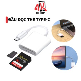 Đầu đọc thẻ nhớ SD otg type c